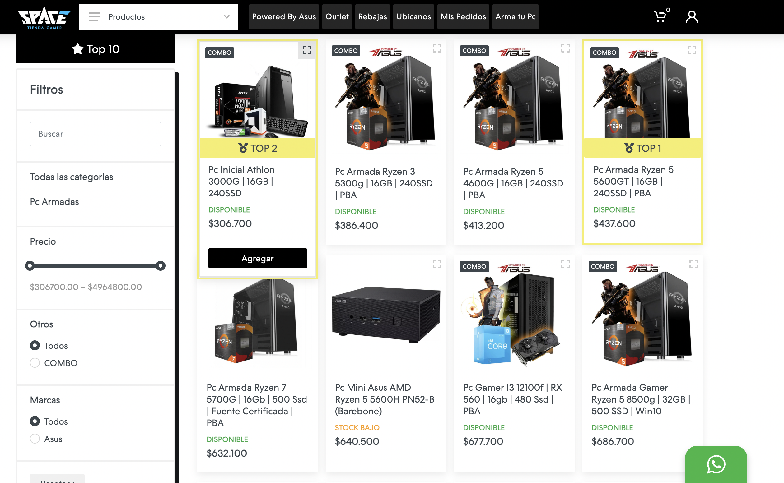 SPACE TIENDA GAMER
